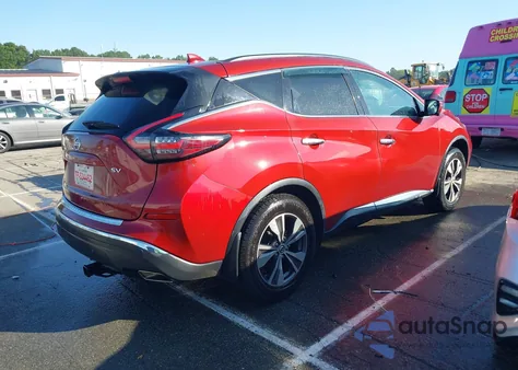 2020 Nissan Murano Sv z USA, uszkodzony, nr VIN 5N1AZ2BJ2LN162520